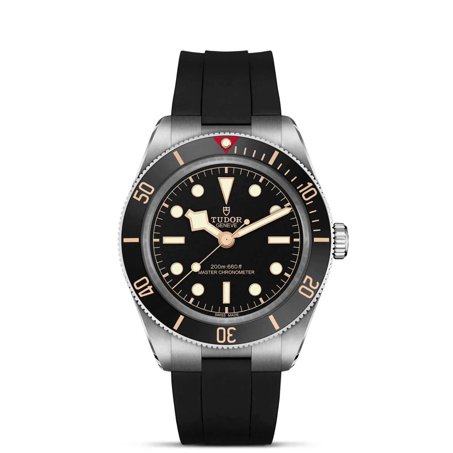 Black Bay 58, con Dial Matt black, domed, with applied hour markersy Bisel Unidirectional rotatable bezel in stainless steel with anodised aluminium insert