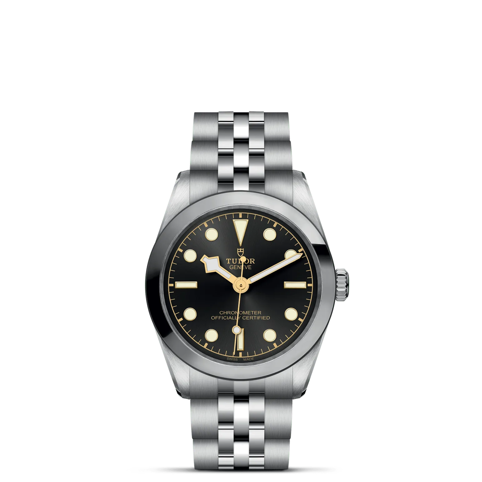 Black Bay One 31, con Dial Anthracitey Bisel Stainless steel bezel with polished and satin finish