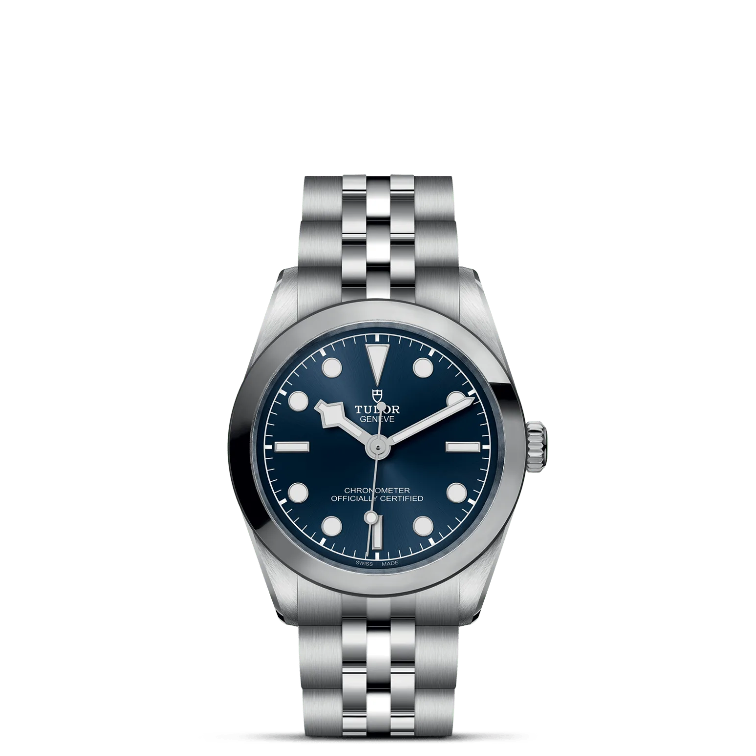 Black Bay One 31, con Dial Bluey Bisel Stainless steel bezel with polished and satin finish