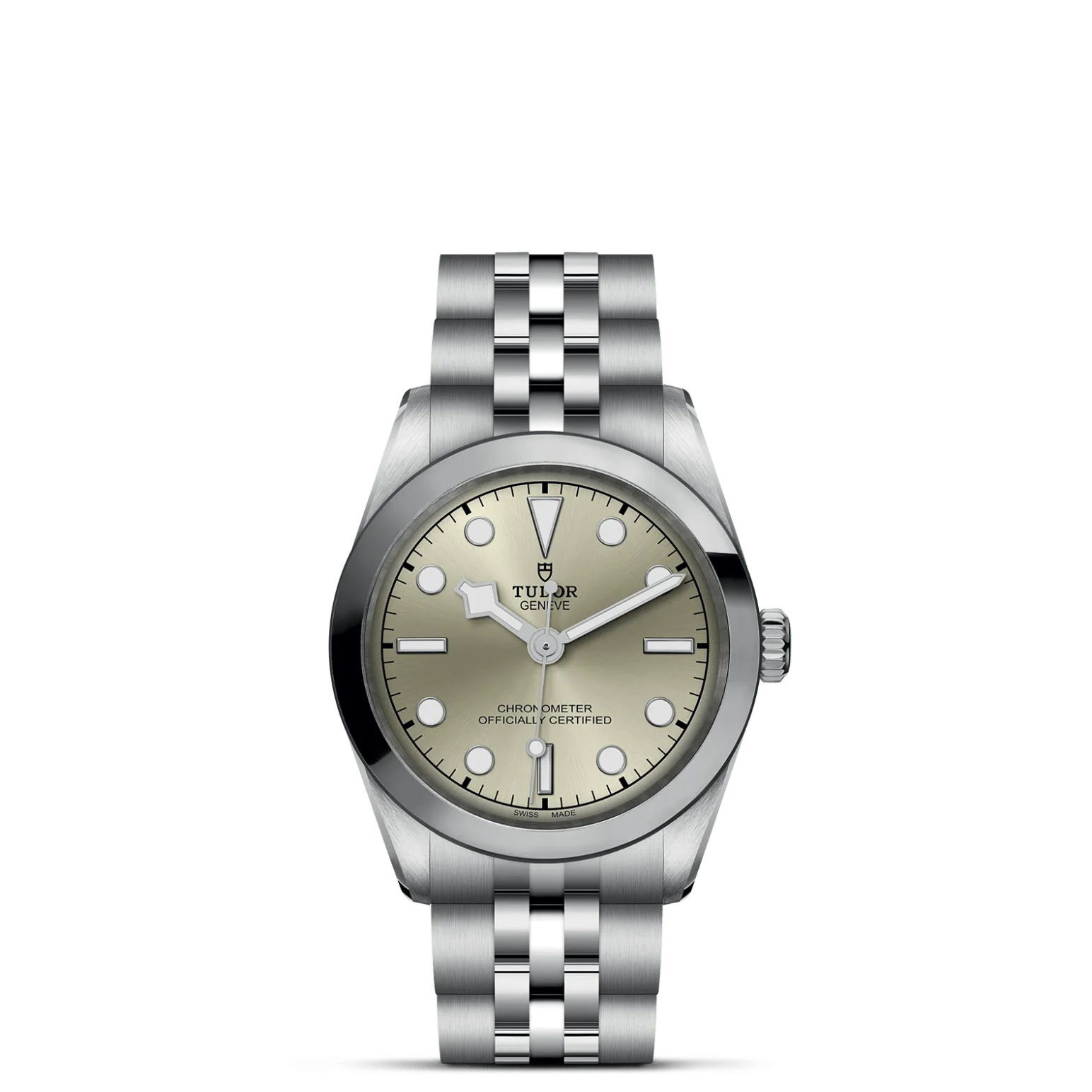 Black Bay One 31, con Dial Light champagne-coloury Bisel Stainless steel bezel with polished and satin finish