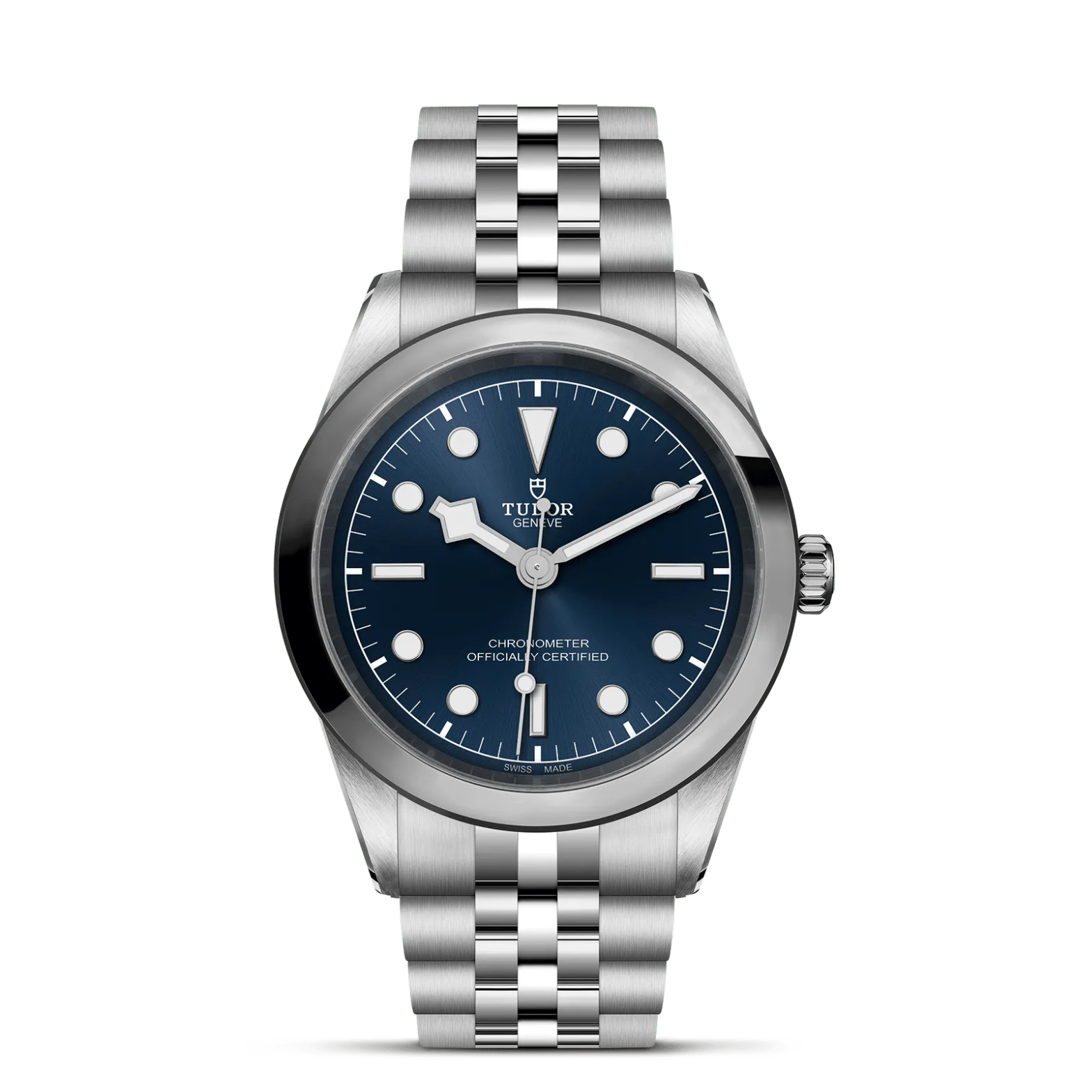 Black Bay One 41, con Dial Bluey Bisel Stainless steel bezel with polished and satin finish